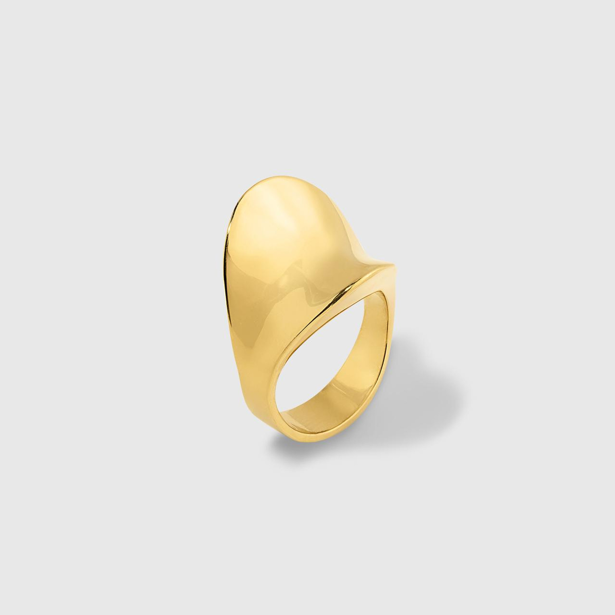 The Lyra Ring, Gold Vermeil Sterling Silver