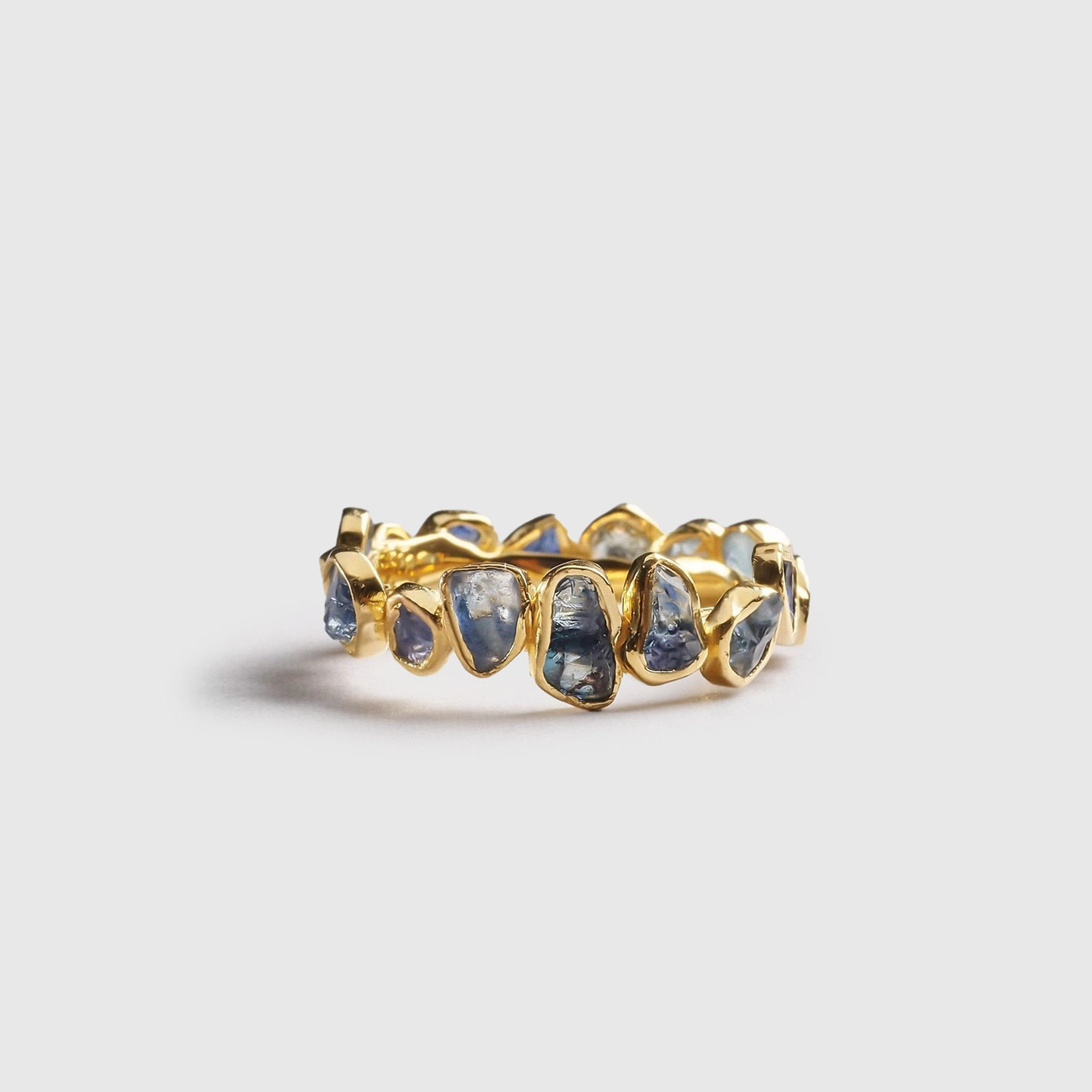 Livia Blue Sapphire Ring, Contemporary Jewelry by German Kabirski | elk & HAMMER Gallery