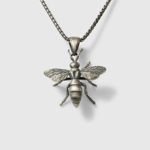 Espada Silver Queen Bee Pendant, Sterling Silver 