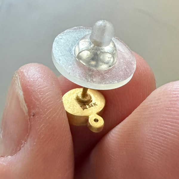 Kurtulan Oval, Australian Boulder Opal Earrings with Diamond Detail, Solid 24K Yellow Gold 