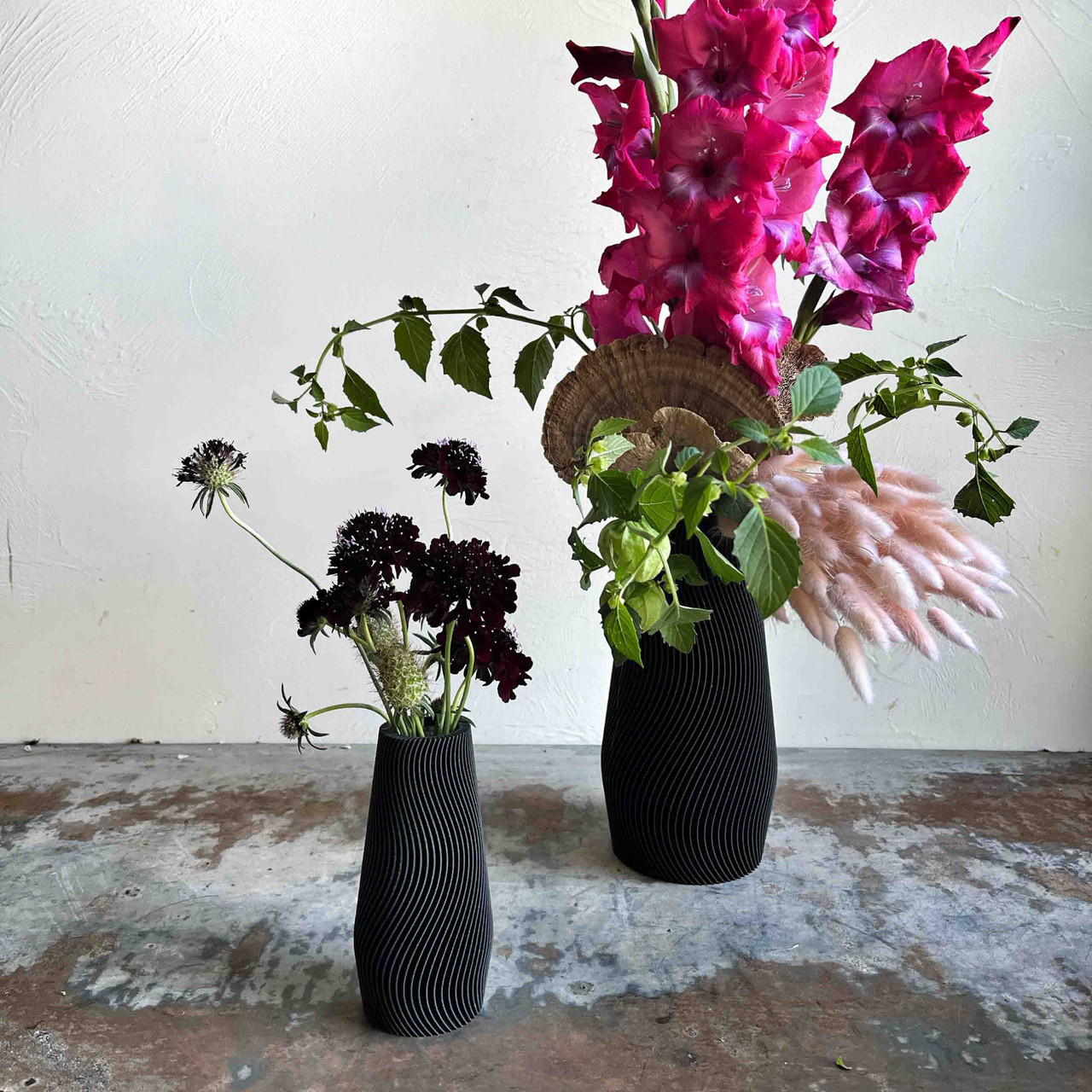 Mini Vase Bag◆YEOMIM◆canvas black 2nd restock] Mini vase bag (canvas black) - YEOMIM