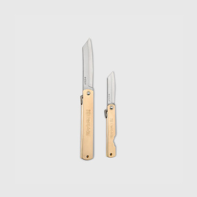 Banshu Hamono Higonokami Folding Knife - Brass – Gladfellow