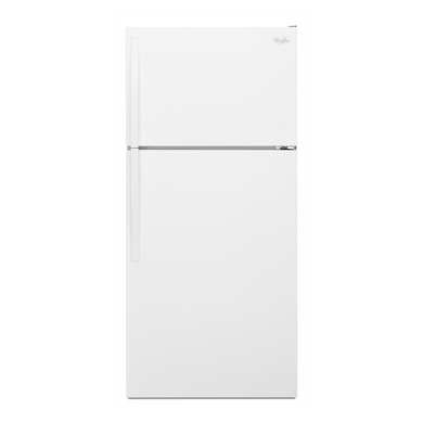 Whirlpool 28" Wide Top-Freezer Refrigerator with Freezer Temperature Control WRT134TFDW-S&D