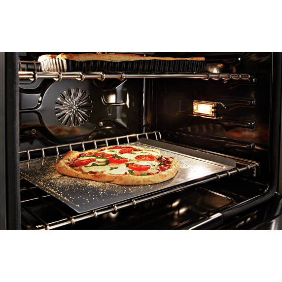 KitchenAid® 48'' Smart Commercial-Style Gas Range with Griddle KFGC558JMB