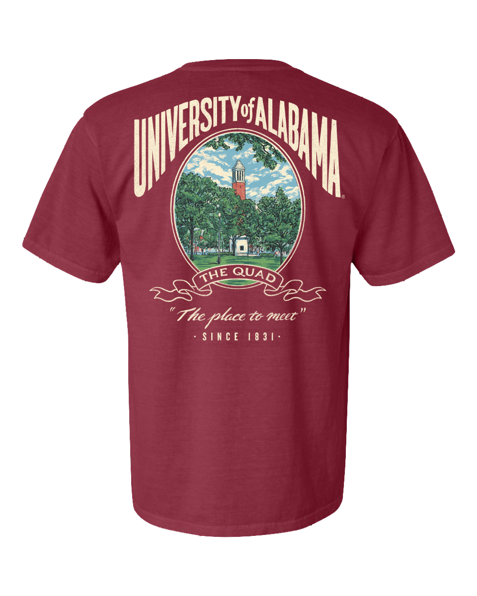 The Quad Crimson Tee The Quad Crimson Tee