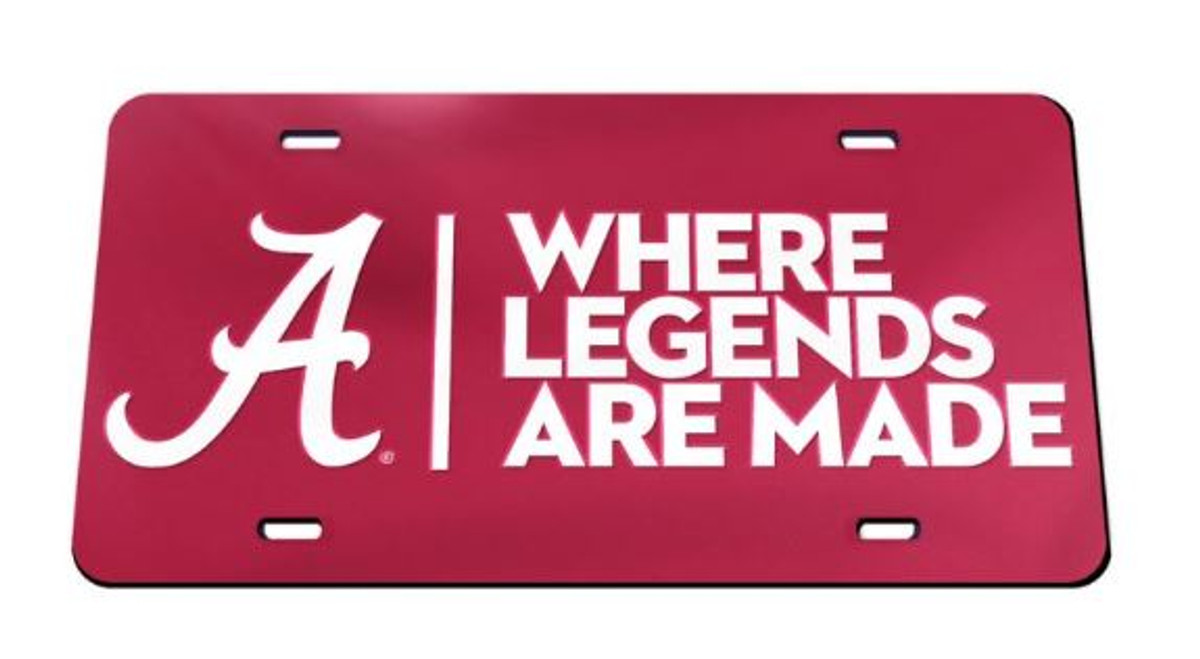 Legends License Plate