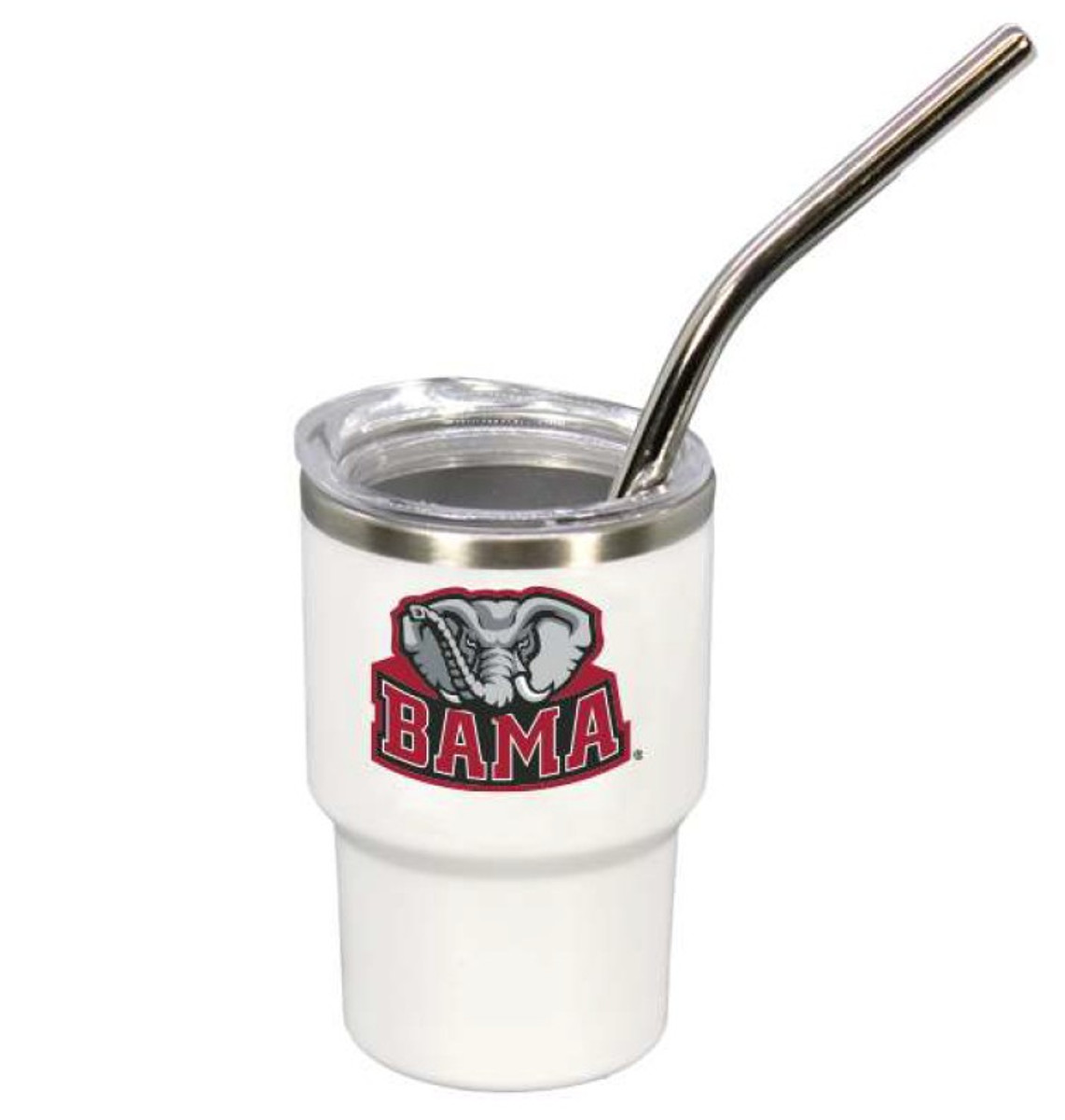 Mini Tumbler With Straw Bama Mini Tumbler With Straw Bama