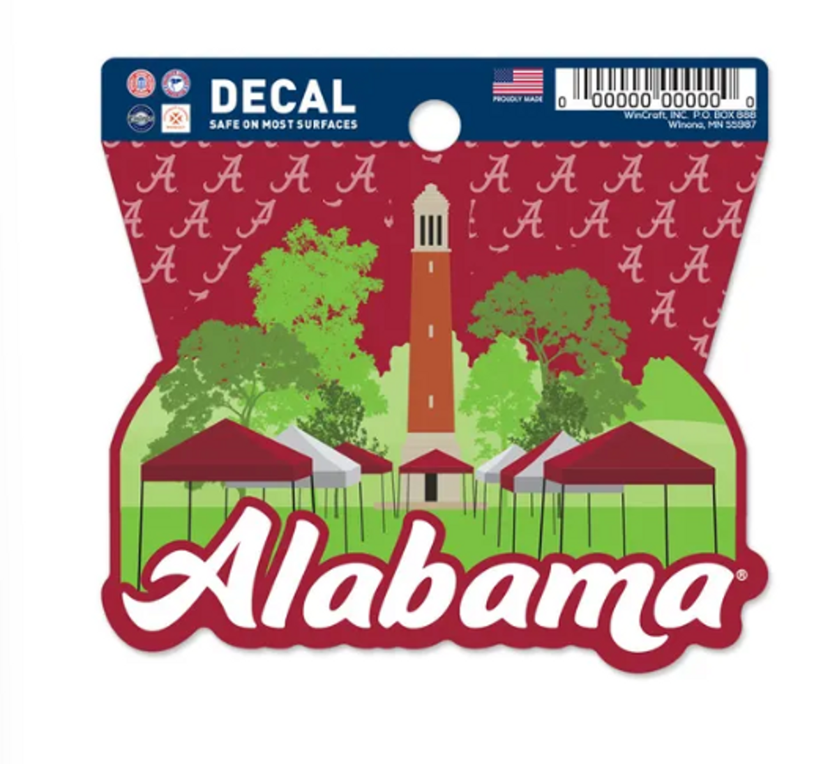 Tailgate Denny Chimes 3" X 4" Tailgate Denny Chimes 3" X 4"