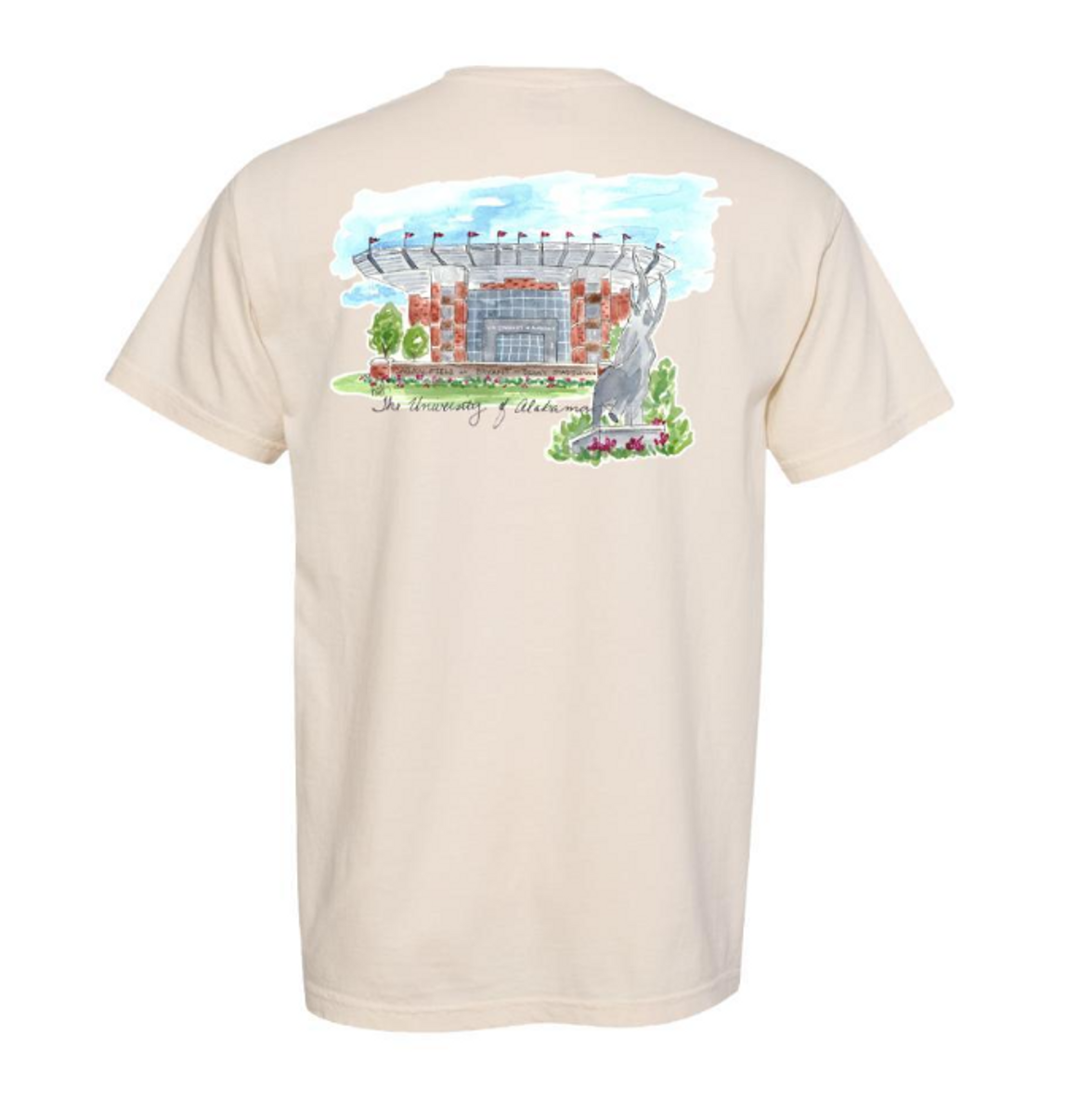 Watercolor Stadium Tee Watercolor Stadium Tee