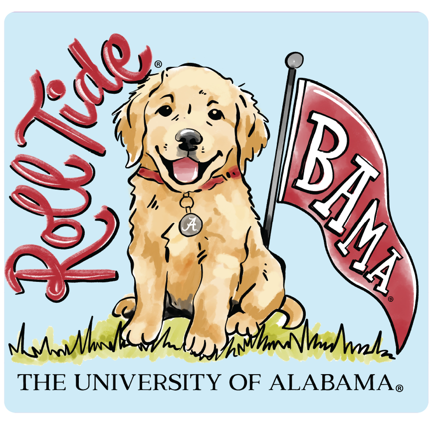 Golden Pup Al Sticker