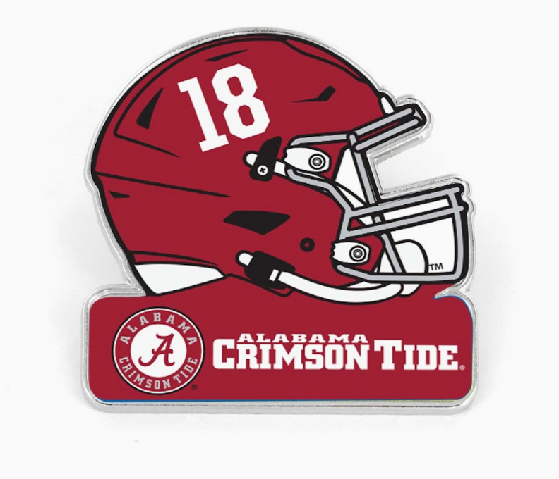 18 Helmet Lapel Pin