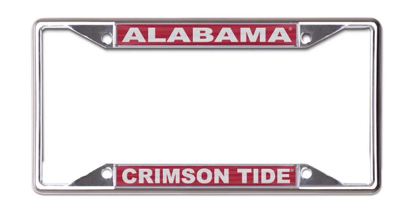 Crimson Tide License Frame