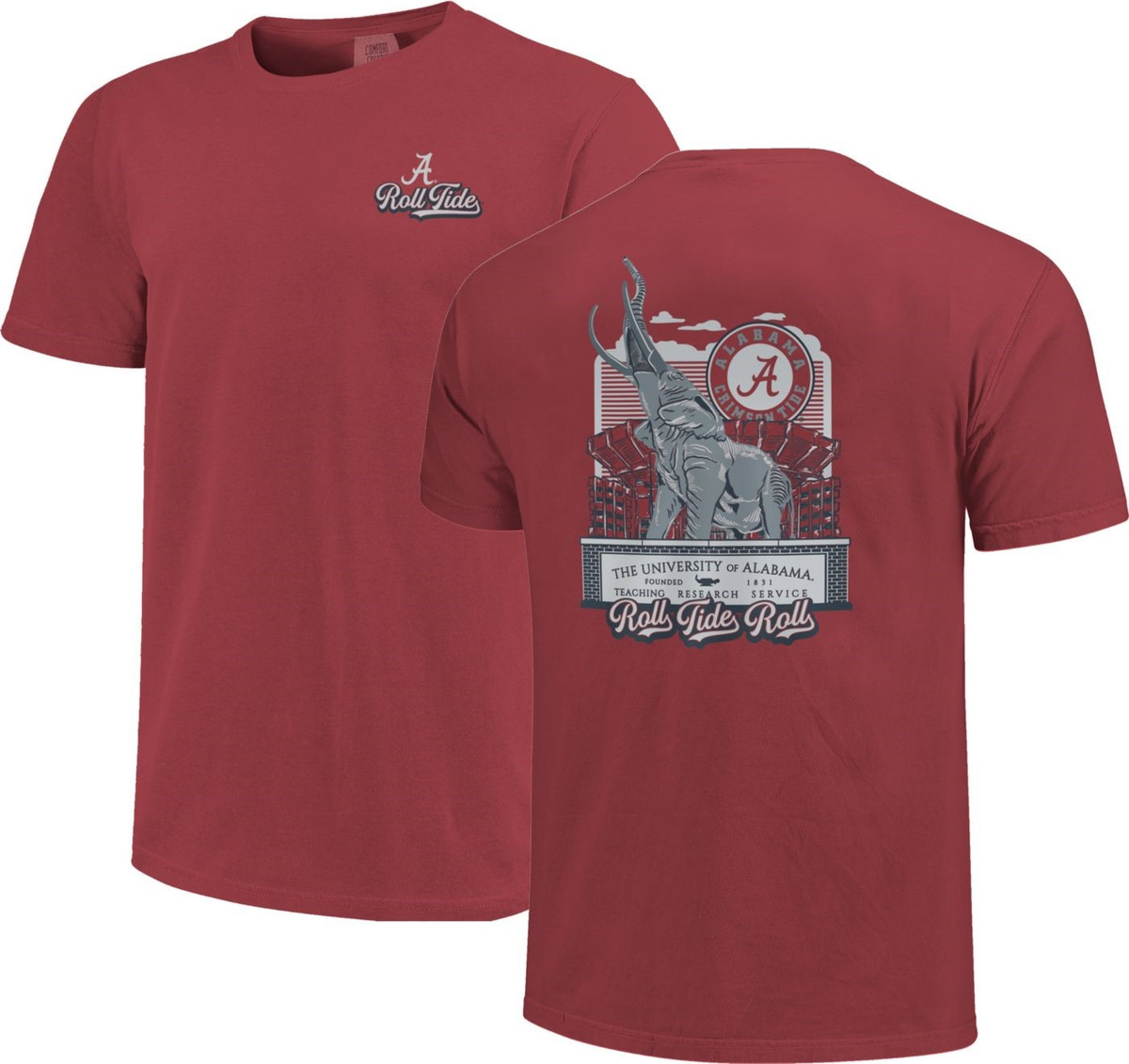 Stadium Tuska Statue Brick Sign Tee Stadium Tuska Statue Brick Sign Tee
