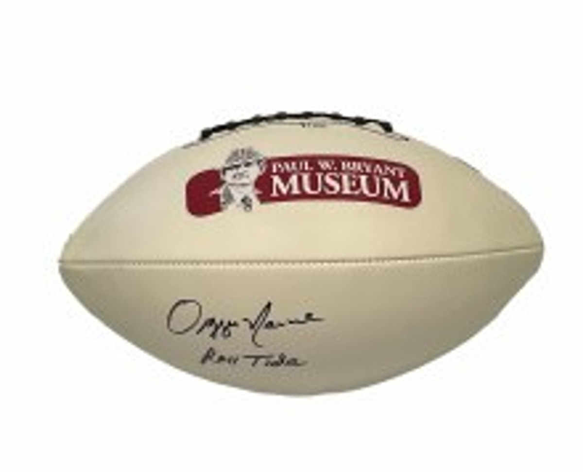 Ozzie Newsome Autographed Football Ozzie Newsome Autographed Football