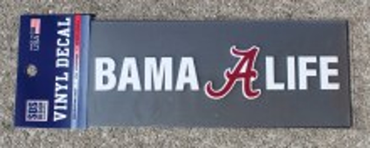 Bama Life 6"x2" Block Decal Bama Life 6"x2" Block Decal