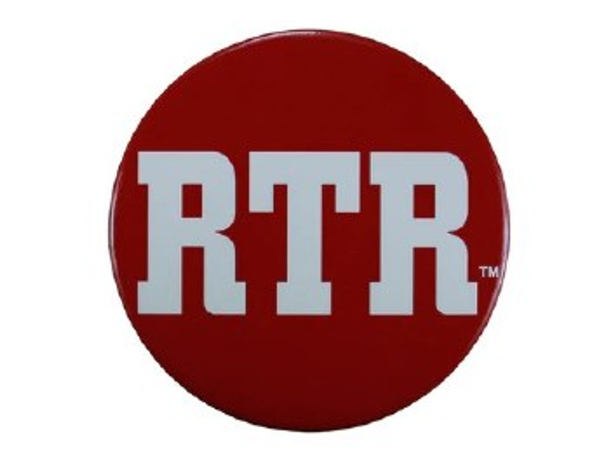 Crimson RTR  3" Button