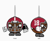 Helmet Head Ball Ornament