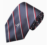 Charcoal Stripe Necktie