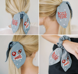 Alabama Beaded Scrunchie