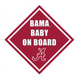6" Bama Baby On Board Decal