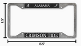 Pewter License Plate Frame