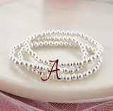 ALABAMA GLITTER LOGO STRETCH BRACELET