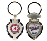 AL HEART LOCKET KEYCHAIN