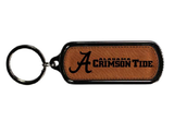 AL LEATHER OBLONG KEYCHAIN