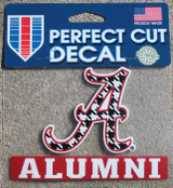 Houndstooth "A" Alumni Decal
