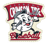 Retro Baseball Pennant Sticker