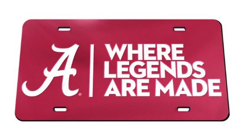 Legends License Plate