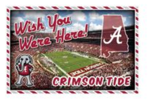 3.5" Wish U Were Here Sticker