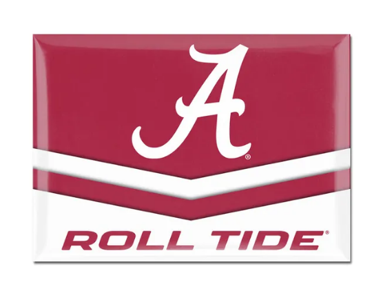 Al Metal Magnet Script A