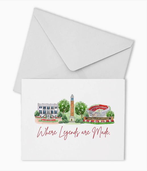 Al Landmark Legends Notecards