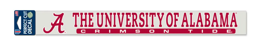 2" X 17" Ua Crimson Tide Decal
