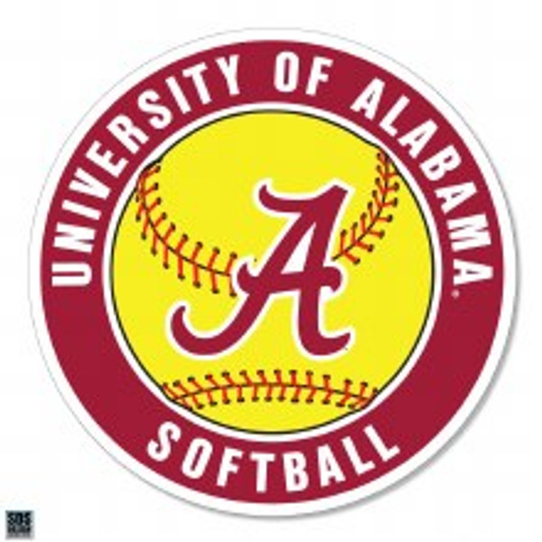 Alabama Softball Decal