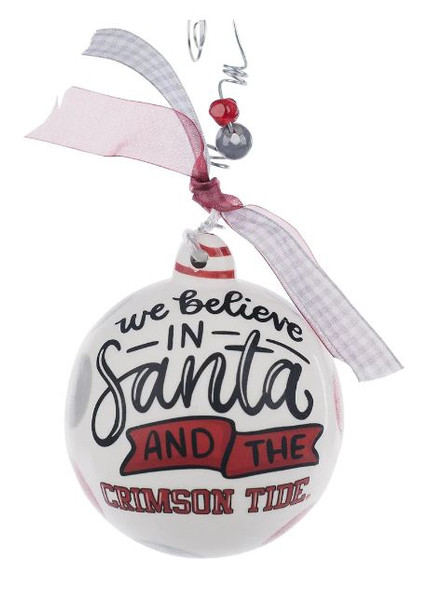 Alabama We Believe Ornament