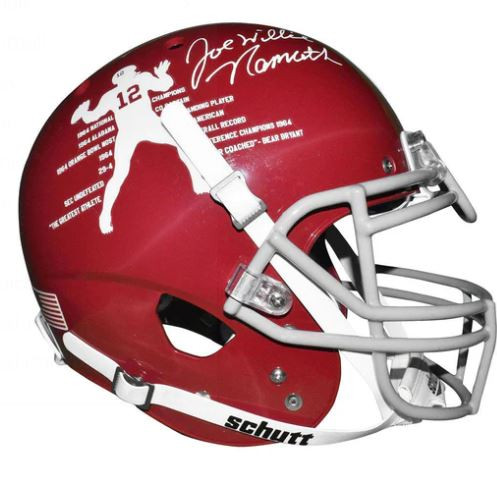 Joe Namath Fullsize Helmet - Paul W. Bryant Museum