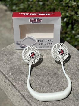 Houndstooth Personal Neck Fan