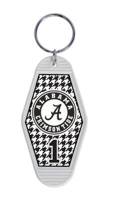 Houndstooth Motel Keyring