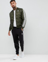 adidas Originals Quilted Superstar Jacket In Green DL8697