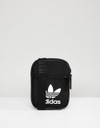 adidas Originals Festival Black Mini Multiway Bag With Trefoil Logo