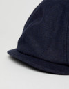 Baker boy in navy felt