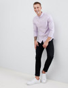 New Look oxford shirt in regular fit in lilac