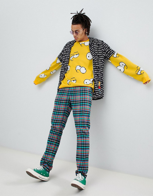 The Simpsons x ASOS DESIGN Bart knitted jumper