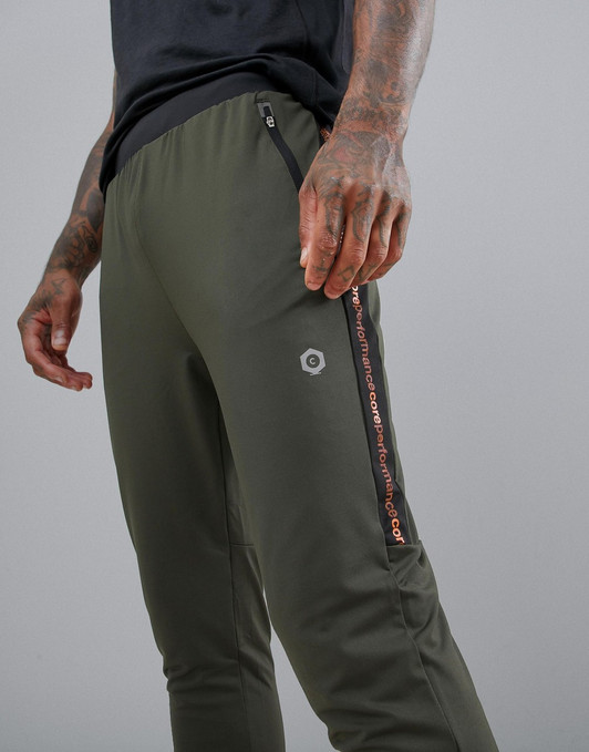 Jack & Jones Core Perfromance Track Bottoms With Side Tape