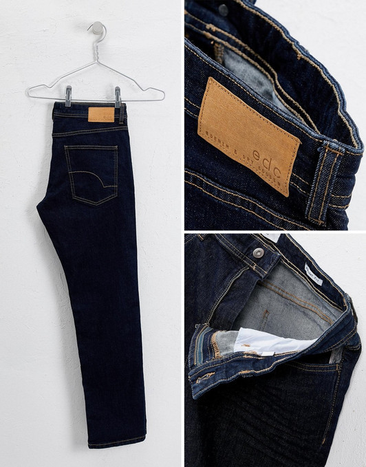 Esprit Straight Fit Jeans In Rinse Wash Blue