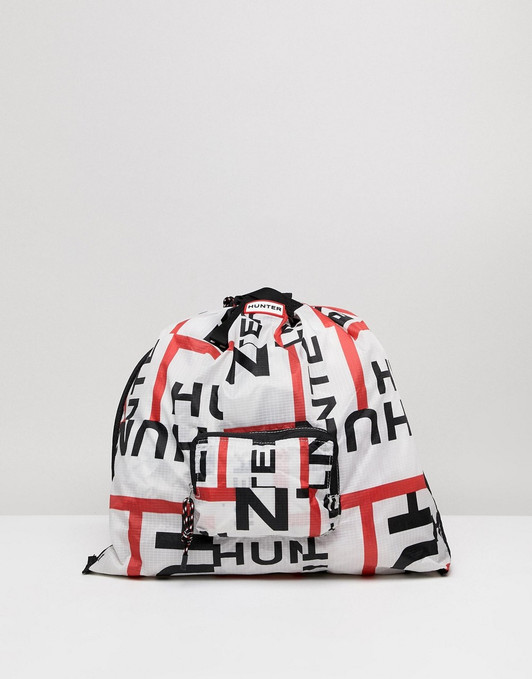 Hunter Original Exploded Logo Packable Tote