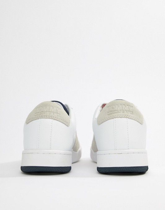 Tommy Jeans basket sneaker in white