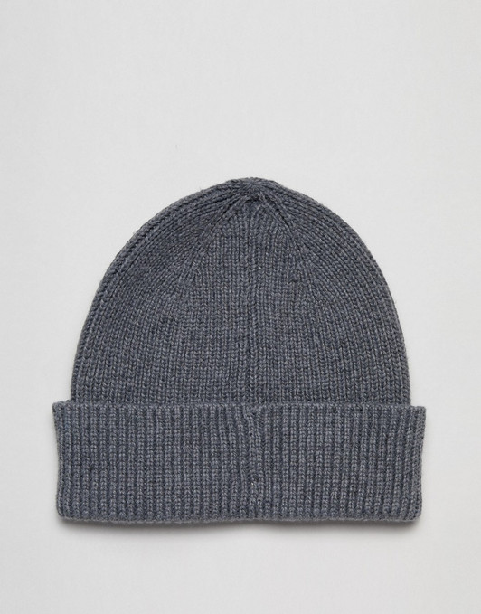 Fisherman beanie in grey